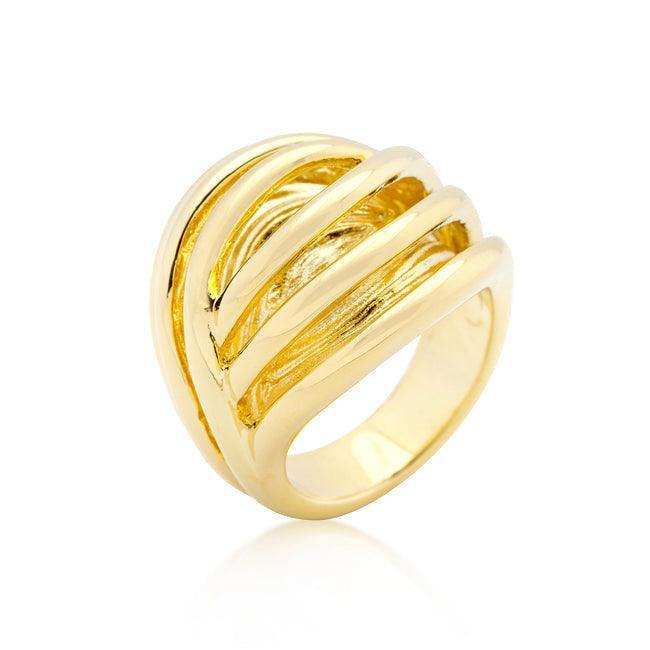 Golden Illusion Fashion Ring - JGI - Flyclothing LLC