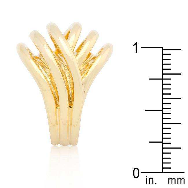 Golden Illusion Fashion Ring - JGI - Flyclothing LLC