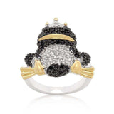 Cubic Zirconia Frog Prince Ring - JGI - Flyclothing LLC