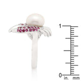 Pearl Crab Cubic Zirconia Ring - JGI - Flyclothing LLC