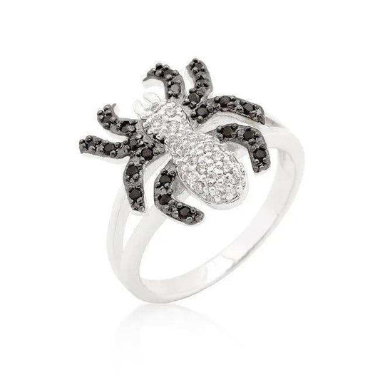 Cubic Zirconia Spider Fashion Ring - JGI - Flyclothing LLC