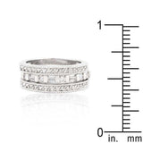 Simple Cubic Zirconia Ring Set - JGI - Flyclothing LLC