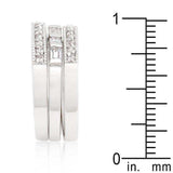 Simple Cubic Zirconia Ring Set - JGI - Flyclothing LLC