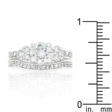 Triple Stone Engagement Set - JGI - Flyclothing LLC