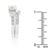 Triple Stone Engagement Set - JGI - Flyclothing LLC