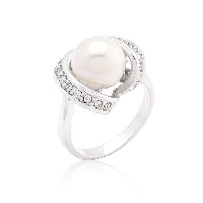 Single Pearl Cocktail Ring - JGI - Flyclothing LLC