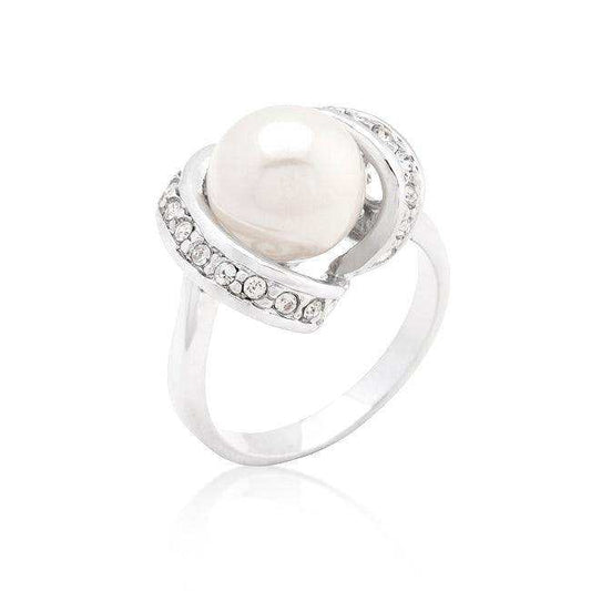 Single Pearl Cocktail Ring - JGI - Flyclothing LLC