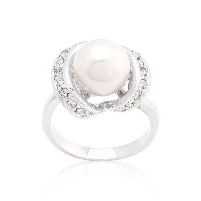 Single Pearl Cocktail Ring - JGI - Flyclothing LLC