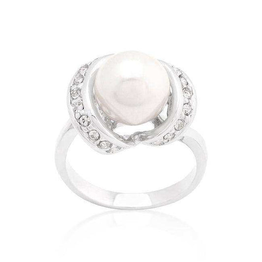 Single Pearl Cocktail Ring - JGI - Flyclothing LLC