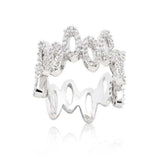 Cubic Zirconia Oval Fashion Ring - JGI - Flyclothing LLC