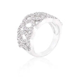 Cubic Zirconia Circular Ring - JGI - Flyclothing LLC