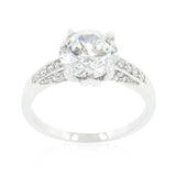 Contemporary Engagement Ring with Large Center Stone - JGI - Flyclothing LLC