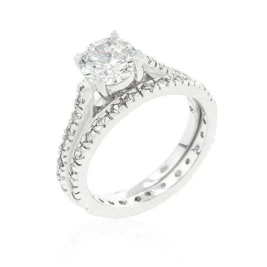 Glistening Engagement Ring Set - JGI - Flyclothing LLC