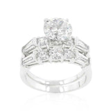 Engagement Set with Large Center Stone - JGI - Flyclothing LLC
