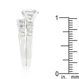 Engagement Set with Large Center Stone - JGI - Flyclothing LLC