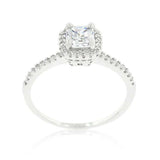 Princess Cut Halo Engagement Ring - JGI - Flyclothing LLC
