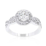Round Cut Halo Engagement Ring - JGI - Flyclothing LLC