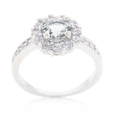 Bella Birthstone Engagement Ring in Clear - JGI - Flyclothing LLC