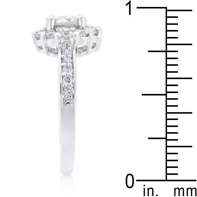 Bella Birthstone Engagement Ring in Clear - JGI - Flyclothing LLC