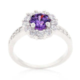 Purple Halo Engagement Ring - JGI - Flyclothing LLC