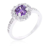Lavender Halo Engagement Ring - JGI - Flyclothing LLC