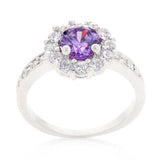 Lavender Halo Engagement Ring - JGI - Flyclothing LLC