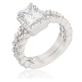 Halo Radiant Wedding Set - JGI - Flyclothing LLC