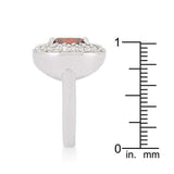Micropave Red Bridal Cocktail Ring - JGI - Flyclothing LLC