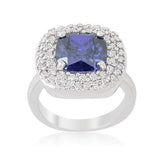 Micropave Lavender Purple Bridal Cocktail Ring - JGI - Flyclothing LLC