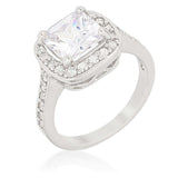Halo Style Cushion Cut Engagement Ring - JGI - Flyclothing LLC