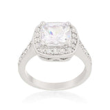Halo Style Cushion Cut Engagement Ring - JGI - Flyclothing LLC