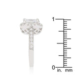 Halo Style Cushion Cut Engagement Ring - JGI - Flyclothing LLC