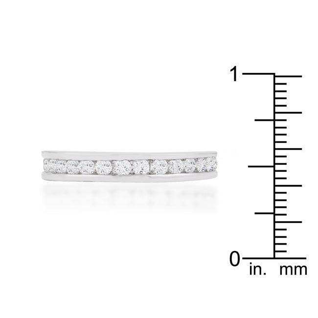 Channel Set Eternity Band - JGI - Flyclothing LLC