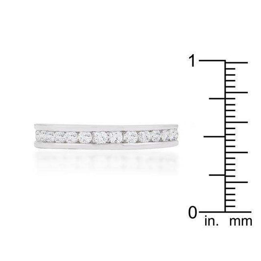 Channel Set Eternity Band - JGI - Flyclothing LLC