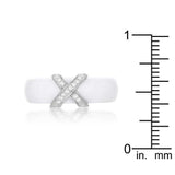 Modern Classic X Ring - White - JGI - Flyclothing LLC