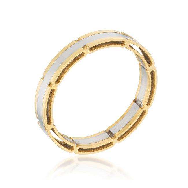 Two Tone Band Ring - JGI - Flyclothing LLC