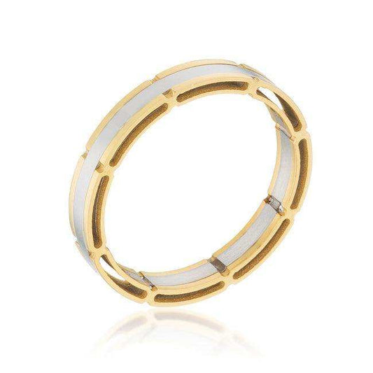 Two Tone Band Ring - JGI - Flyclothing LLC