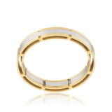 Two Tone Band Ring - JGI - Flyclothing LLC