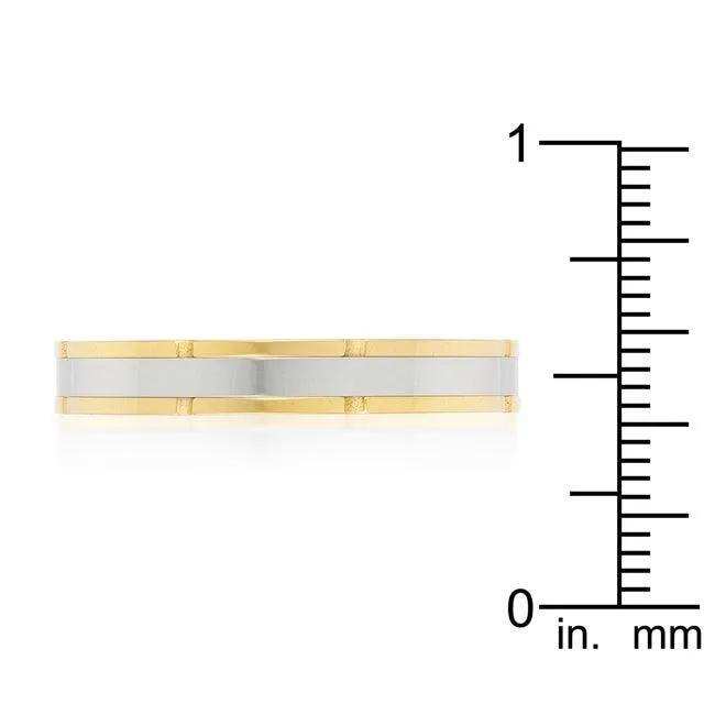 Two Tone Band Ring - JGI - Flyclothing LLC