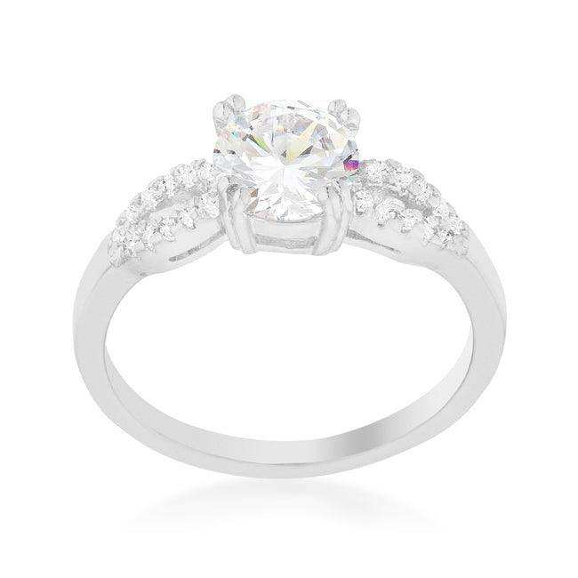Round Solitaire Engagement Ring - JGI - Flyclothing LLC