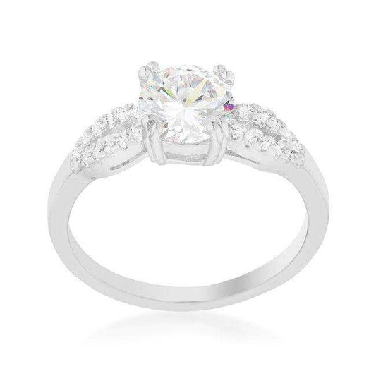 Round Solitaire Engagement Ring - JGI - Flyclothing LLC