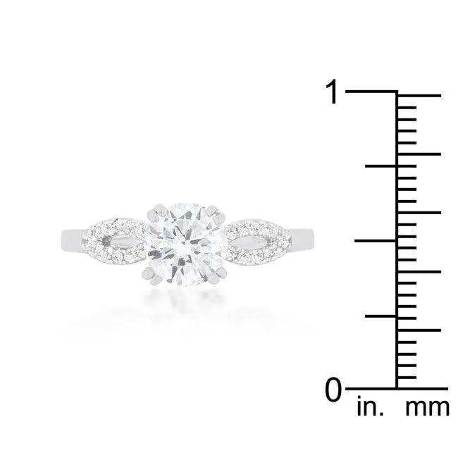 Round Solitaire Engagement Ring - JGI - Flyclothing LLC