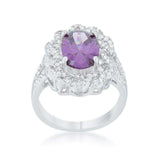 Amethyst Oval Classic Ring - JGI - Flyclothing LLC