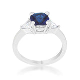 Shonda 1.8ct Sapphire CZ Rhodium Cushion Classic Statement Ring - JGI - Flyclothing LLC