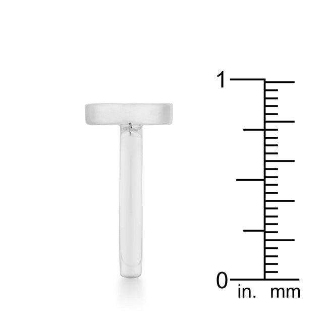 Krystal 0.2ct CZ Rhodium Pave Circle Ring - JGI - Flyclothing LLC