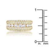Luna 1.1ct CZ 14k Gold Classic Band Ring - JGI - Flyclothing LLC