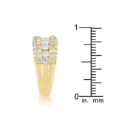 Luna 1.1ct CZ 14k Gold Classic Band Ring - JGI - Flyclothing LLC