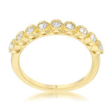 Bea 0.27ct CZ 14k Gold Delicate Band - JGI - Flyclothing LLC