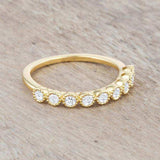 Bea 0.27ct CZ 14k Gold Delicate Band - JGI - Flyclothing LLC