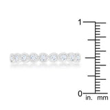 Bea 0.27ct CZ Rhodium Delicate Band - JGI - Flyclothing LLC